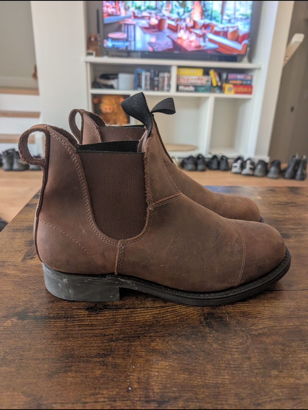 Canada West Men’s Crazy Horse Romeo Boots